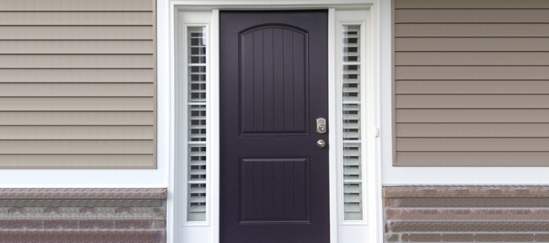 Entry Door Sidelight Shutters In Tampa, FL